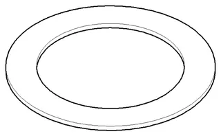 Dornbracht Scheibe ERSATZTEILE 093011082 D 80 x 2 mm