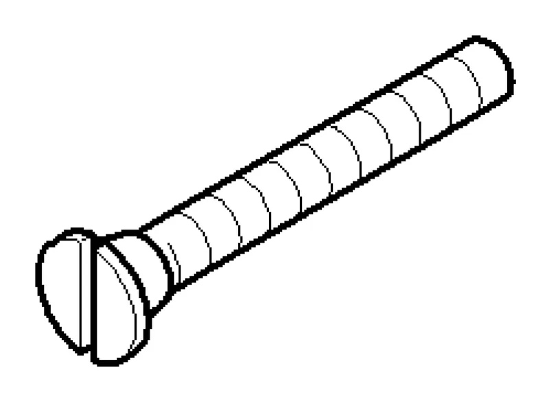 Dornbracht Bef. für Thermostatverlängerung ERSATZTEILE 093030021 M4 x 33 mm