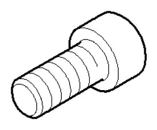 Dornbracht Befestigung Zylinderschraube ERSATZTEILE 093030048 M8 x 18 mm
