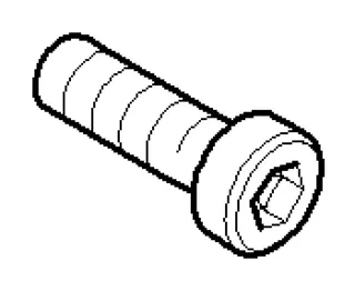 Dornbracht Befestigung Zylinderschraube ERSATZTEILE 093030058 M5 x 16 mm