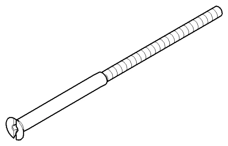 Dornbracht Befestigung Senkschraube ERSATZTEILE 093030076 M4 x 105 mm
