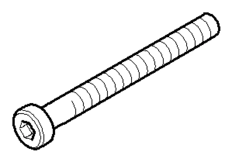 Dornbracht Befestigung Zylinderschraube ERSATZTEILE 093030086 M4 x 45 mm