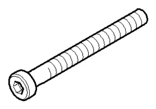 Dornbracht Befestigung Zylinderschraube ERSATZTEILE 093030086 M4 x 45 mm