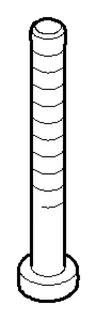 Dornbracht Befestigung Zylinderschraube ERSATZTEILE 093030097 M4 x 35 mm