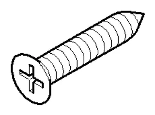 Dornbracht Befestigung Kunststoffschraube ERSATZTEILE 093030143 5 x 30 mm