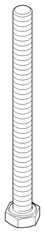 Dornbracht Befestigung Sechskantschraube ERSATZTEILE 093030153 M8 x 100 mm