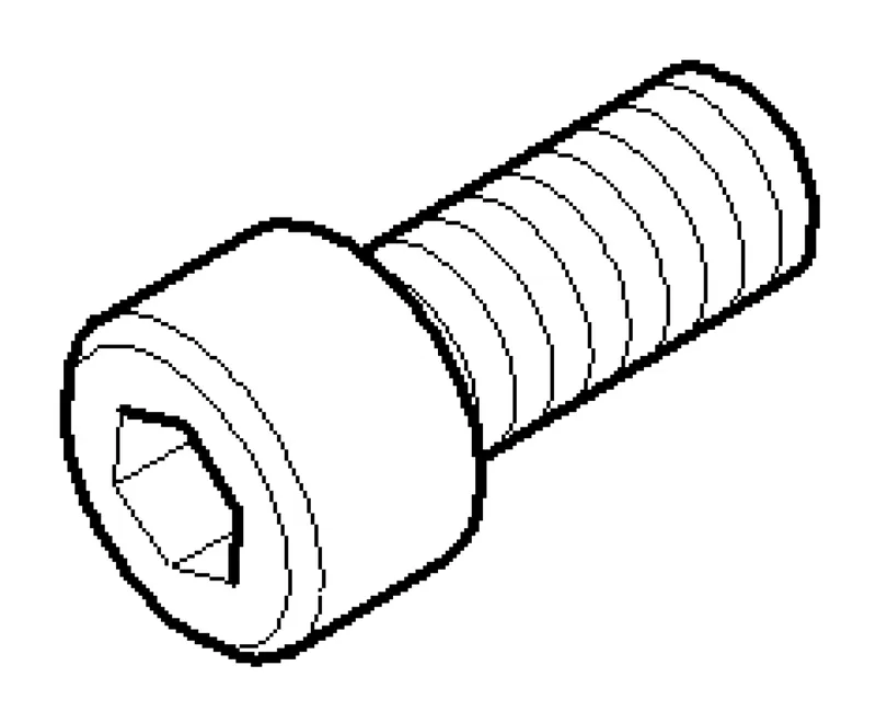 Dornbracht Befestigung Zylinderschraube ERSATZTEILE 093030155 M8 x 20 mm
