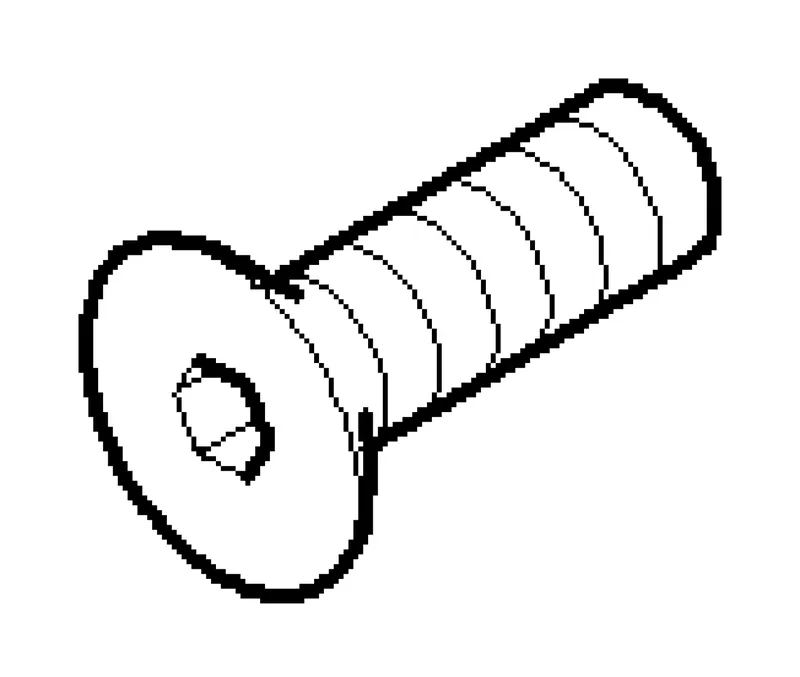Dornbracht Befestigung Senkschraube ERSATZTEILE 093030170 M5 x 16 mm
