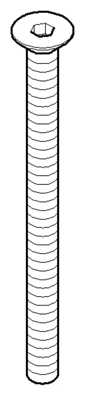 Dornbracht Befestigung Senkschraube ERSATZTEILE 093030179 M6 x80 mm