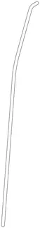 DO Zugstange für Ablaufgarnitur ERSATZTEILE 093109120 D 5 x 400 mm Chrom