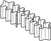 DO Strahlregler ERSATZTEILE 093110010 M20 x 1 roh vernickelt