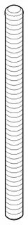 Dornbracht Befestigung Gewindebolzen ERSATZTEILE 093111012 M8 x110 mm