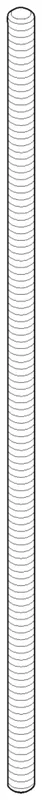 Dornbracht Befestigung Gewindebolzen ERSATZTEILE 093111095 M8 x 280 mm