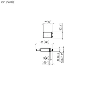 Dornbracht Verlängerung SERIENNEUTRAL 12179970 25 mm – Bild 3