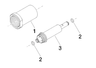 Dornbracht Verlängerung SERIENNEUTRAL 12179970 25 mm – Bild 4