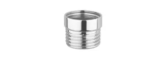 Dornbracht Adapter f.Brauseabgang SERIENNEUTRAL 12202979 3/8" x 1/2" Platin – Bild 2