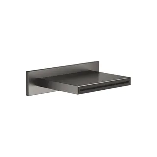 Dornbracht WATER SHEET Schwall-Ausl. f.W.-Mont. 13415979 Dark Platinum gebürstet