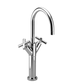 Dornbracht Waschtisch-ELB mit erhöhtem Standfuß TARA 22533892 Dark Platinum gebürstet – Bild 2