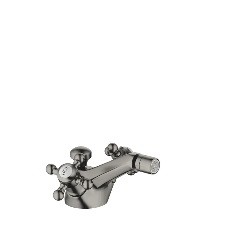 Dornbracht Bidet-ELB mit Ablaufgarnitur MADISON 24510360 Dark Platinum gebürstet