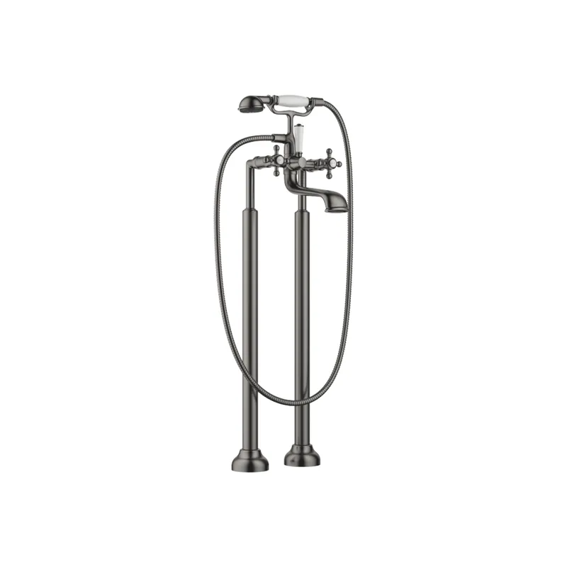 Dornbracht Wannen-2-Lochbatt. MADISON 25943360 Dark Platinum gebürstet