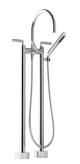 Dornbracht Wannen-2-Lochbatt. TARA 25943882 Dark Platinum gebürstet – Bild 2