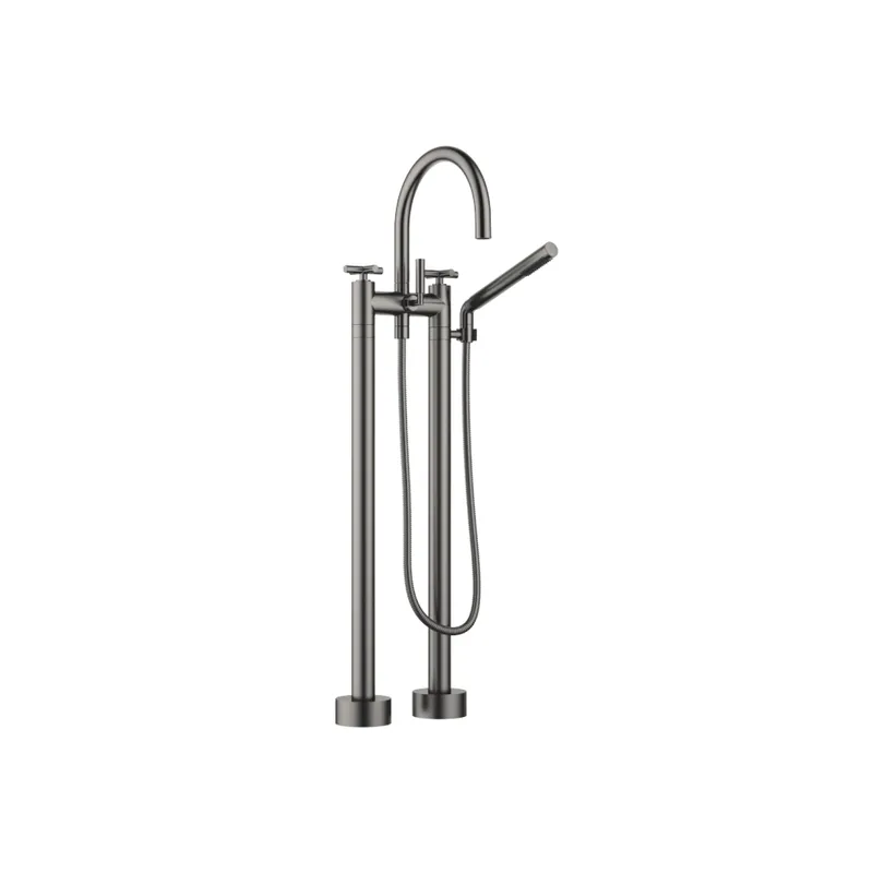 Dornbracht Wannen-2-Lochbatt. TARA 25943892 Dark Platinum gebürstet