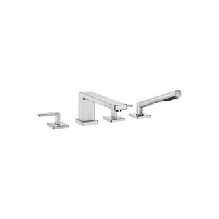 Dornbracht Wannen-Vierlochbatt. f.W.-randmont. LULU 27512710 Platin gebürstet