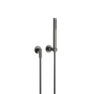 Dornbracht Schlauchbrausegarn. m.Einzelros. TARA 27802892 Dark Platinum gebürstet