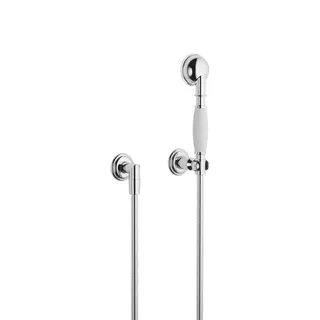 Dornbracht Schlauchbrausegarnitur mit Einzelrosetten MADISON 27803361 Chrom