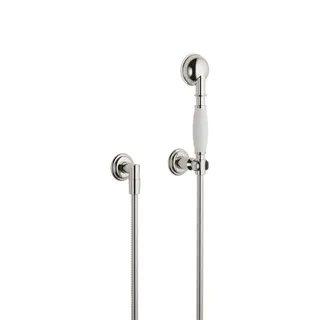 Dornbracht Schlauchbrausegarnitur mit Einzelrosetten MADISON 27803361 Platin