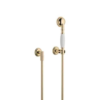Dornbracht Schlauchbrausegarn. m.Einzelros. MADISON 27803361 Messing (23kt Gold)