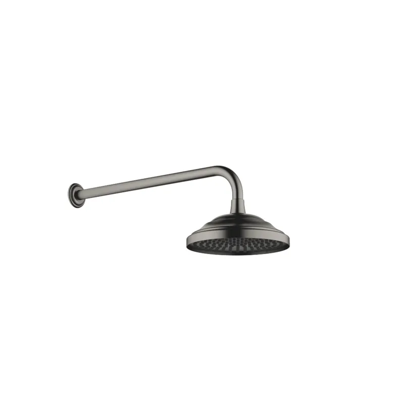 Dornbracht Regenbrause mit Wandanbindung MADISON 28545977 200 mm Dark Platinum gebürstet