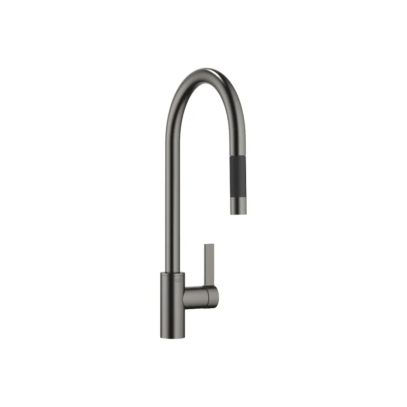Dornbracht EHM Pull-down mit Brausefunktion TARA ULTRA 33870875 Dark Platinum gebürstet