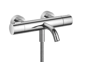 Dornbracht Wannen-Thermostat für Wandmontage META 34201979 Platin gebürstet – Bild 2
