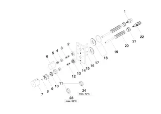 Dornbracht UP-Therm. LULU 36427710 Platin gebürstet – Bild 4