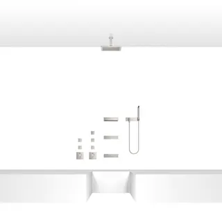 Dornbracht WATER BAR UP-Seitenbrause SERIENNEUTRAL 36517979 Platin gebürstet – Bild 2