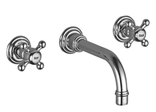 Dornbracht Waschtisch-Wandbatterie ohne Ablaufgarnitur MADISON 36712361 Chrom – Bild 2