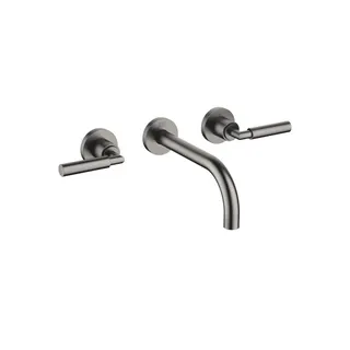 Dornbracht Waschtisch-Wandbatt. ohne Ablaufgarnitur TARA 36712882 Dark Platinum gebürstet