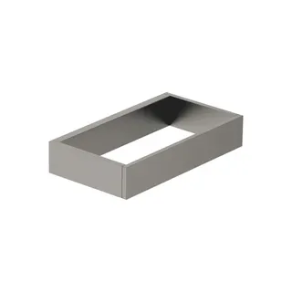 Dornbracht Handtuchring, eckig SERIENSPEZIFISCH 83200780 Dark Platinum gebürstet