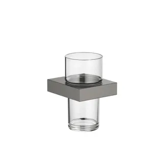 Dornbracht Glash., Wandmodell SERIENSPEZIFISCH 83400780 Dark Platinum gebürstet