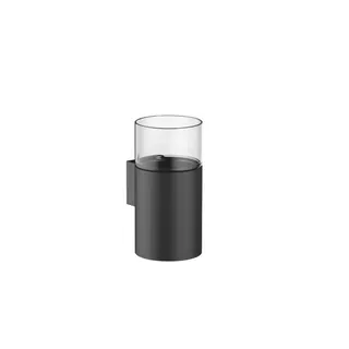 Dornbracht Glashalter, Wandmodell SERIENNEUTRAL 83400979 Schwarz matt