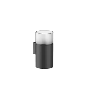 Dornbracht Glashalter, Wandmodell SERIENNEUTRAL 83401979 Schwarz matt