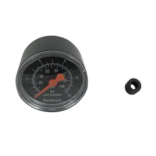JUDO Manometer 1/4", 0-10 bar, Anschluss hinten