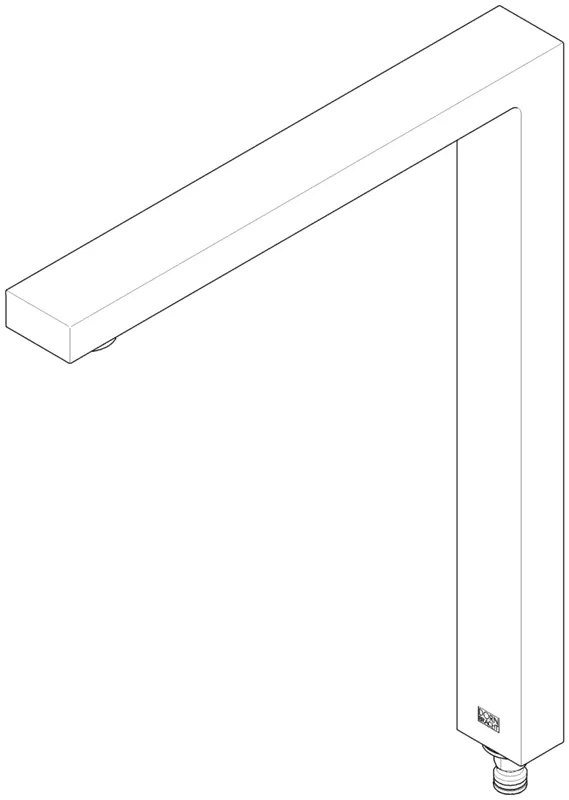 Dornbracht Auslauf ERSATZTEILE 90110618807 336 x 272 x 36 mm, 4,54 l/min. Chrom