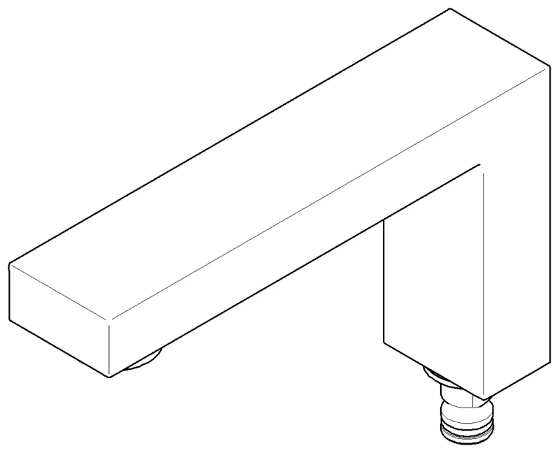 Dornbracht Auslauf ERSATZTEILE 90110619102 157 x 91 x 36 mm, 7 l/min. Chrom