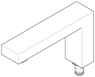 Dornbracht Auslauf ERSATZTEILE 90110619102 157 x 91 x 36 mm, 7 l/min. Chrom