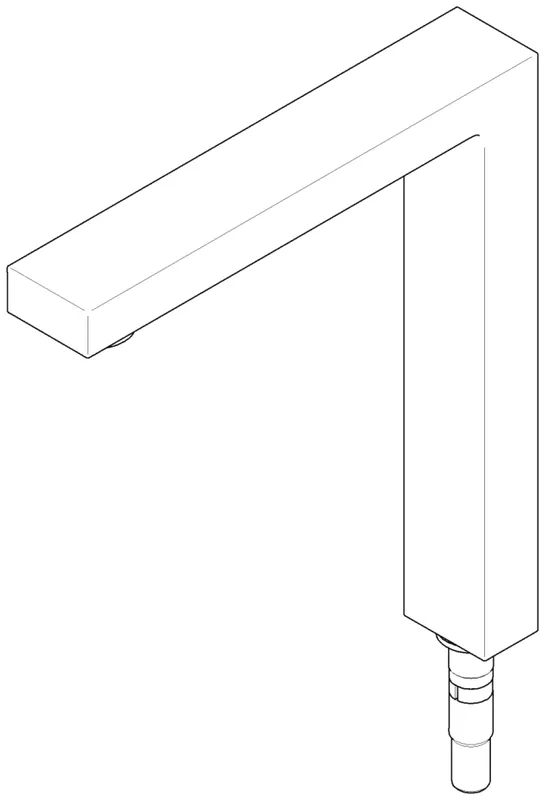 Dornbracht Auslauf ERSATZTEILE 90110619206 221 x 199 x 36 mm, 5,7 l/min. Chrom