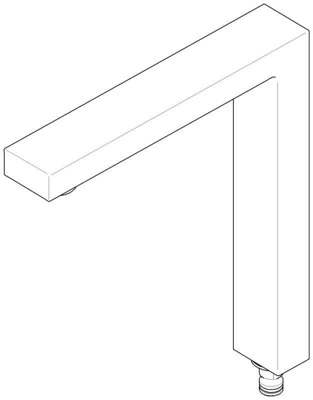 Dornbracht Auslauf ERSATZTEILE 90110619205 221 x 199 x 36 mm, 7 l/min. Chrom