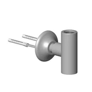 Dornbracht Befestigung ERSATZTEILE 90171103300 135 x 150 x 85 mm Chrom