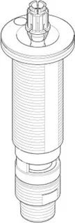 Dornbracht Seitenventil, linksschließend ERSATZTEILE 90171104504 1/2" – Bild 2